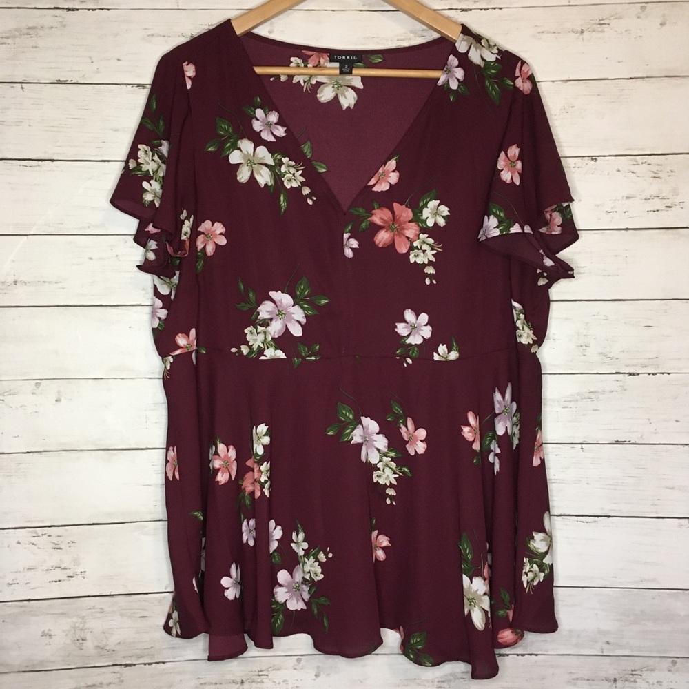 Torrid floral top